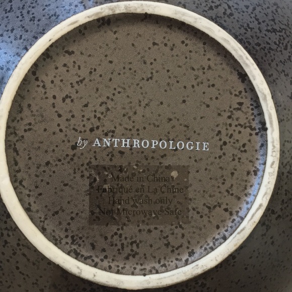 Anthropologie Lydia Gold Porcelain Bowl - Picture 4 of 6